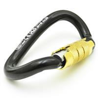 Ovalone DNA Twistlock - “Helical-shaped” steel carabiner KONG