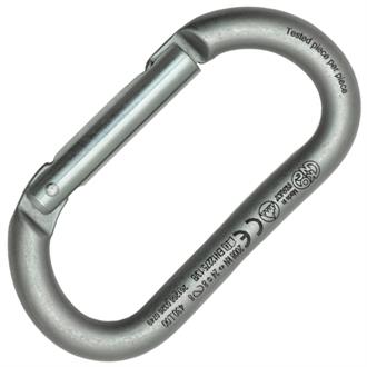 Oval steel straight gate