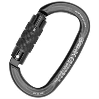 Ovalone Alu Auto Block - Oval carabiner KONG