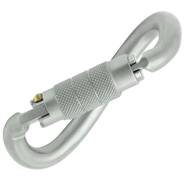Ovalone DNA Twistlock - “Helical-shaped” steel carabiner KONG