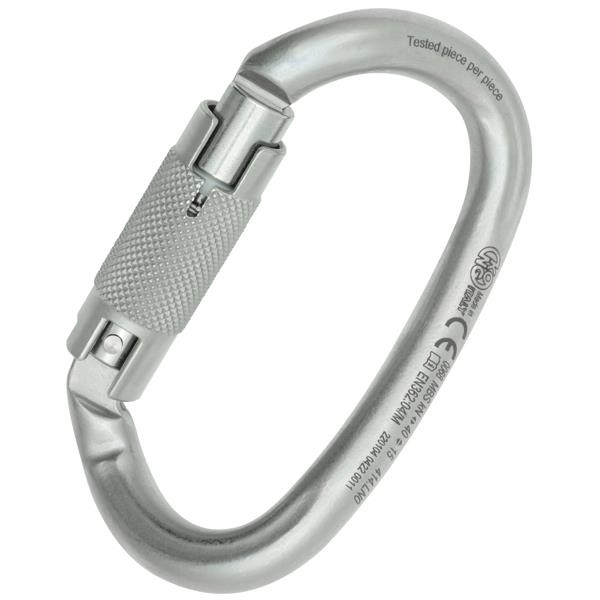 “Helical-shaped” carabiner