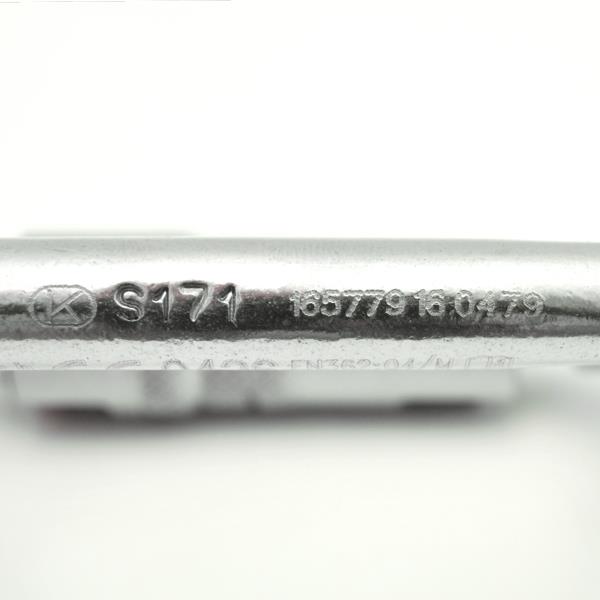 Ovalone Inox Screw Sleeve - Stainless steel carabiner KONG