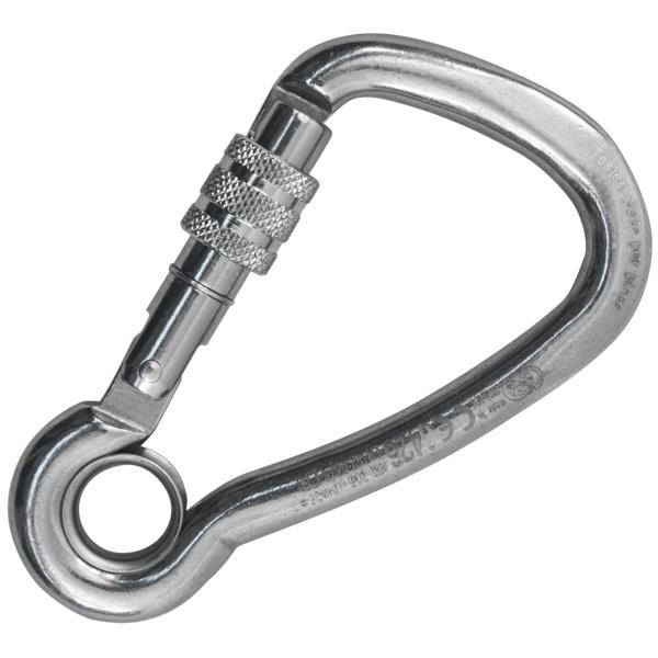 Harness Eye Inox Screw Sleeve - Asymmetric sailing carabiner KONG