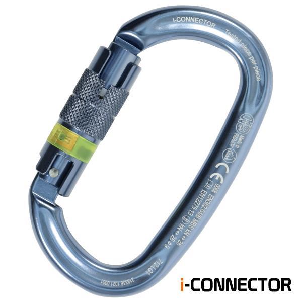 i-Ovalone Alu Twist Lock - Aluminium carabiner KONG