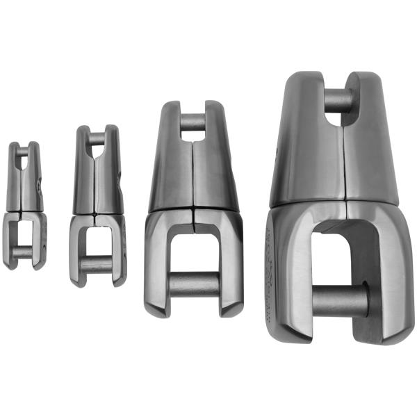 Bitray Connettore Girevole Per Ancora Barca In Acciaio Inox 316 - Per Catene 10-12mm - Robusto E Anti-Ruggine