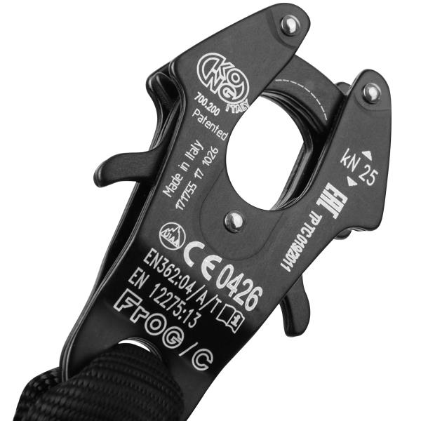 Frog cable Unidirectional aluminium connector for work activities KONG