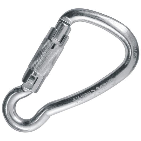 Harness Alu Auto Block - Asymmetrical aluminium carabiner KONG