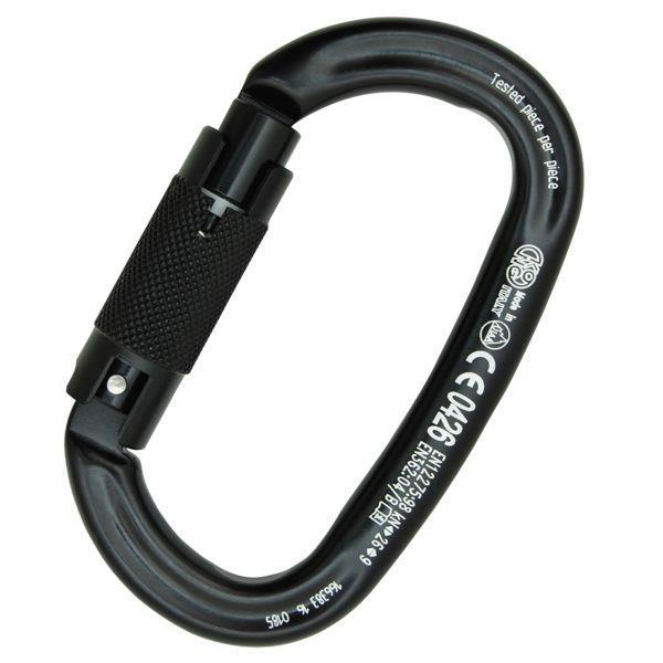 Ovalone Alu Auto Block - Oval carabiner KONG