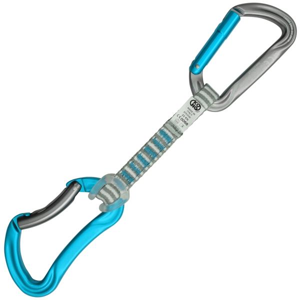 Wild Country Electron Rock Climbing Quickdraws - Lightweight Aluminum Carabiners With Vice Gripper