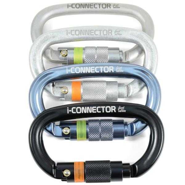 i-Ovalone Alu Twist Lock - Carabiners / Connectors - KONG