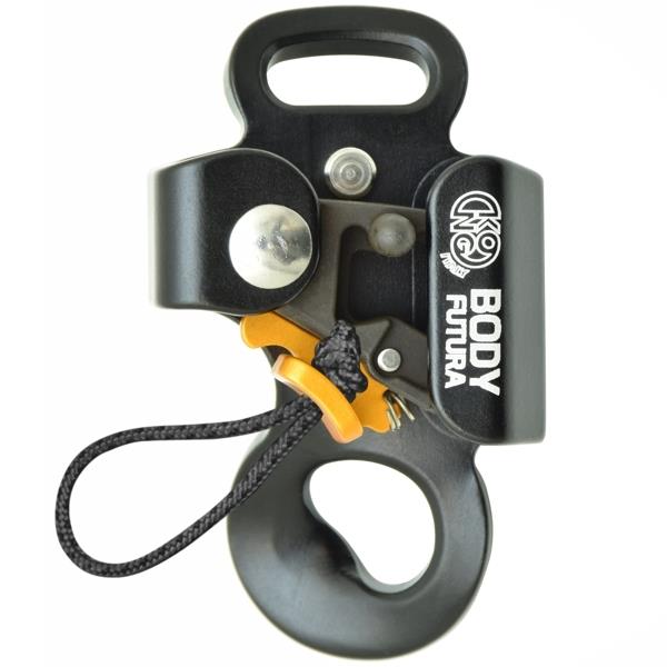 Compact chest rope clamp